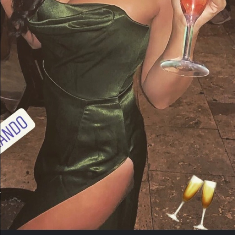 Emerald Green Gown from  OhPolly